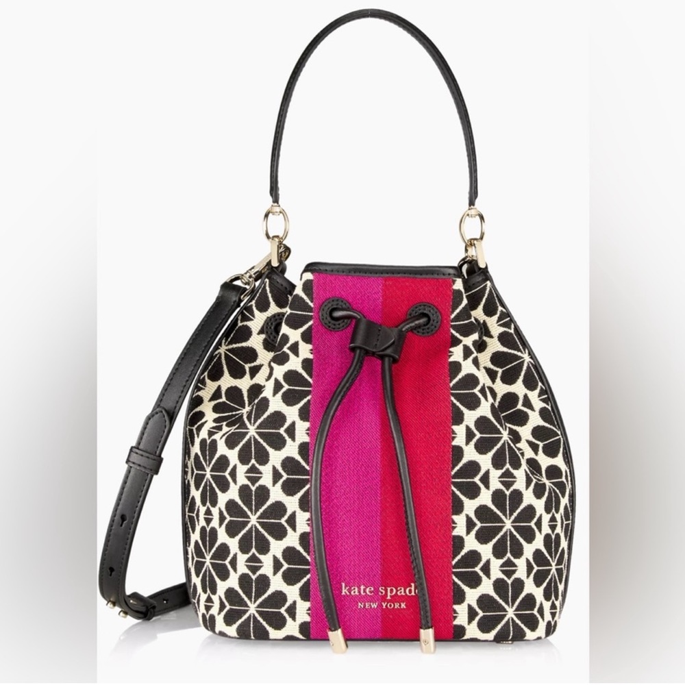 KATE SPADE Spade Flower Jacquard Crossbody Bag $140.00
